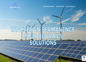 Site internet NovaFrance Energy